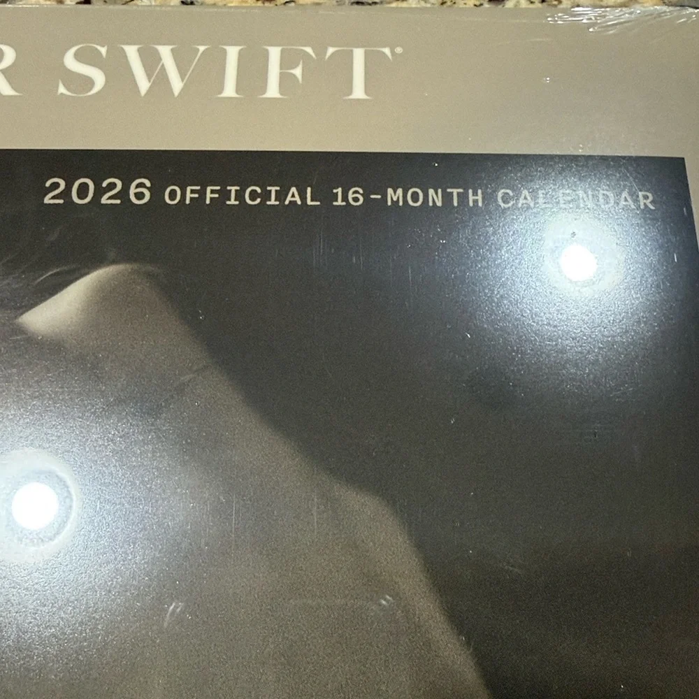 Taylor Swift OFFICIAL 2026 7 x 14 Inch Hanging Monthly Wall Calendar new sealed